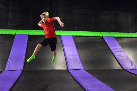 Action city trampoline - Zipline Birthday Special >>> Book ANY birthday party package and the birthday kid will receive (1) FREE ride on our outdoor motorized zipline! *Zipline is weather dependent and some height...